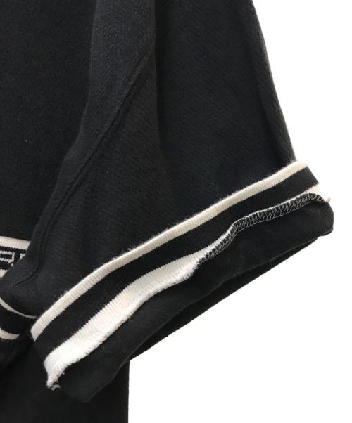 SUPREME（シュプリーム）Supreme (シュプリーム) KNIT STRIPE S/S TOP ブラック サイズ:Mの古着・服飾アイテム