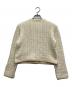 furfur (ファーファー) ツイードニットジャケット ホワイト サイズ:ONE SIZE：10000円