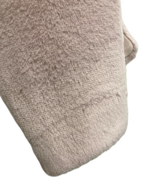 furfur（ファーファー）furfur (ファーファー) リボンショートダッフルコート ピンク サイズ:ONE SIZEの古着・服飾アイテム