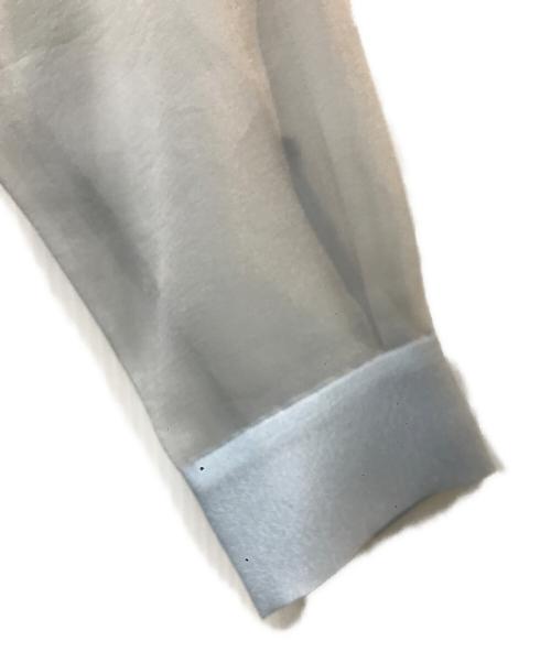 furfur（ファーファー）furfur (ファーファー) フスリーブラメジャガードコンビドレス ブルー サイズ:ONE SIZEの古着・服飾アイテム