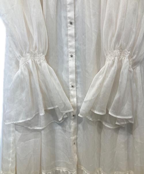 furfur（ファーファー）furfur (ファーファー) ニットベストセットボウタイワンピース RWF0251084 ベージュ サイズ:Fの古着・服飾アイテム