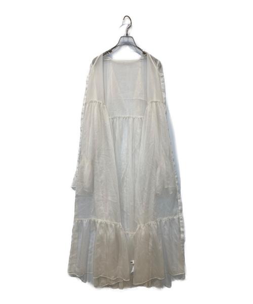 furfur（ファーファー）furfur (ファーファー) ニットベストセットボウタイワンピース RWF0251084 ベージュ サイズ:Fの古着・服飾アイテム