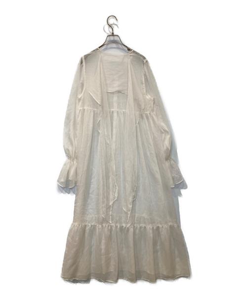 furfur（ファーファー）furfur (ファーファー) ニットベストセットボウタイワンピース RWF0251084 ベージュ サイズ:Fの古着・服飾アイテム