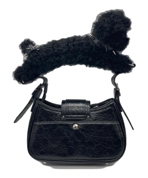 cfierce（フィアス）CFIERCE (フィアス) 猫ぬいショルダーバッグ ブラックの古着・服飾アイテム