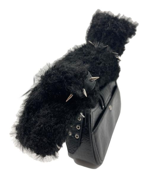 cfierce（フィアス）CFIERCE (フィアス) 猫ぬいショルダーバッグ ブラックの古着・服飾アイテム