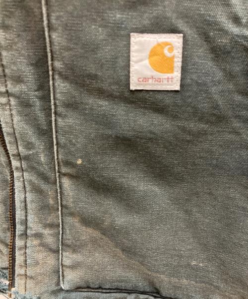 CarHartt（カーハート）CarHartt (カーハート) フェードダック地ベスト グリーン サイズ:不明の古着・服飾アイテム
