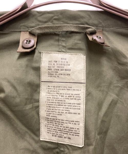 US ARMY（ユーエスアーミー）US ARMY (ユーエスアーミー) M-65フィッシュテールパーカー グリーン サイズ:Ⅿの古着・服飾アイテム