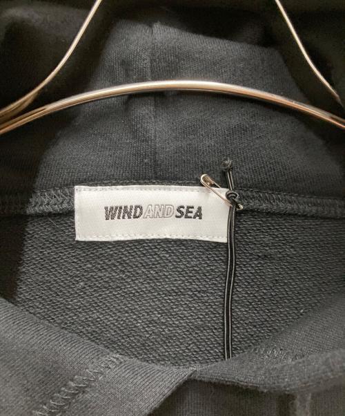 WIND AND SEA（ウィンダンシー）WIND AND SEA (ウィンダンシー) Bowery Kitchen (バワリー キッチン) WDS x BOW Hoodie ブラック サイズ:Ｓの古着・服飾アイテム