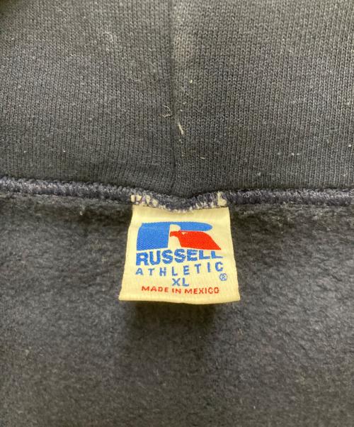 RUSSELL ATHLETIC（ラッセルアスレチック）RUSSELL ATHLETIC (ラッセルアスレチック) ジップパーカー ネイビー サイズ:XLの古着・服飾アイテム
