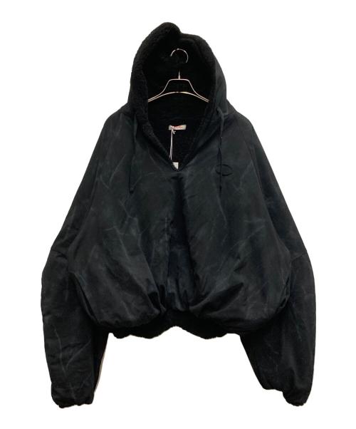 SYUMAN.（シュウマン）SYUMAN. (シュウマン) リバーシブル フーディー パーカー ブラック サイズ:1の古着・服飾アイテム