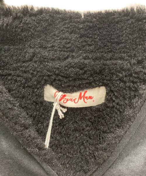 SYUMAN.（シュウマン）SYUMAN. (シュウマン) リバーシブル フーディー パーカー ブラック サイズ:1の古着・服飾アイテム