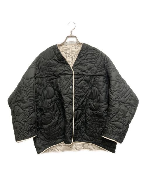 manipuri（マニプリ）manipuri (マニプリ) リバーシブルキルティングジャケット ホワイト サイズ:FREEの古着・服飾アイテム