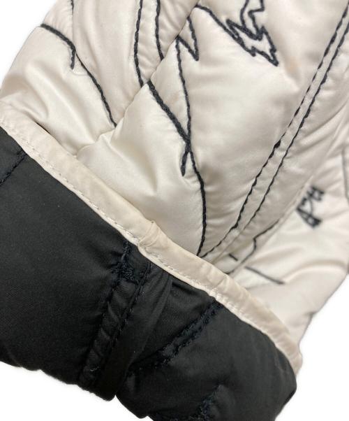 manipuri（マニプリ）manipuri (マニプリ) リバーシブルキルティングジャケット ホワイト サイズ:FREEの古着・服飾アイテム