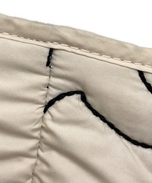 manipuri（マニプリ）manipuri (マニプリ) リバーシブルキルティングジャケット ホワイト サイズ:FREEの古着・服飾アイテム