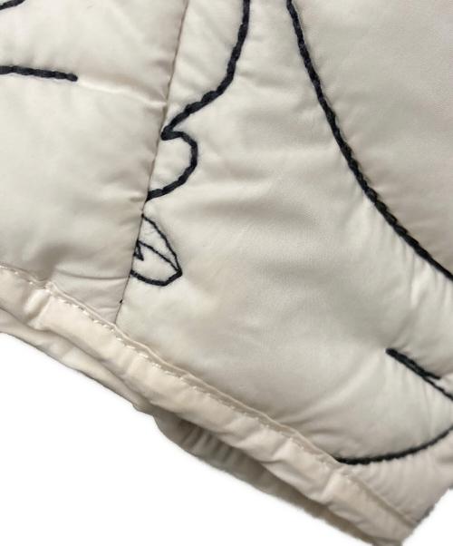 manipuri（マニプリ）manipuri (マニプリ) リバーシブルキルティングジャケット ホワイト サイズ:FREEの古着・服飾アイテム