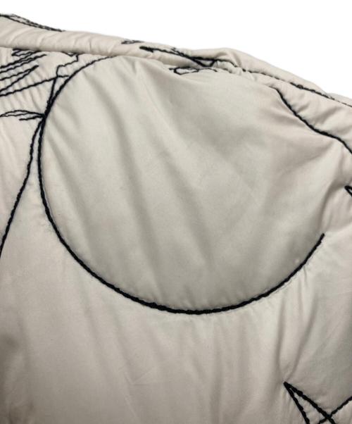manipuri（マニプリ）manipuri (マニプリ) リバーシブルキルティングジャケット ホワイト サイズ:FREEの古着・服飾アイテム