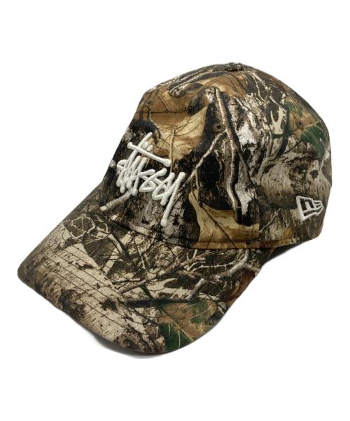 stussy（ステューシー）stussy (ステューシー) New Era (ニューエラ) 9TWENTY BASIC STRAPBACK REALTREE EDGE カーキの古着・服飾アイテム