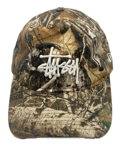 stussy（ステューシー）stussy (ステューシー) New Era (ニューエラ) 9TWENTY BASIC STRAPBACK REALTREE EDGE カーキの古着・服飾アイテム