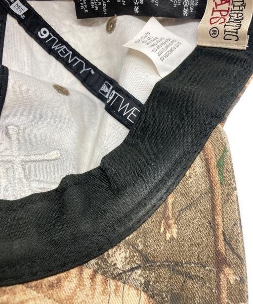 stussy（ステューシー）stussy (ステューシー) New Era (ニューエラ) 9TWENTY BASIC STRAPBACK REALTREE EDGE カーキの古着・服飾アイテム