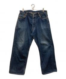 EVISU（エヴィス）の古着「カモメプリントデニムパンツ」｜ネイビー