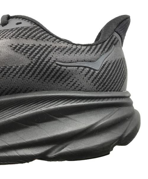 HOKA（ホカ）HOKA (ホカ) CLIFTON 9 WIDE ブラック サイズ:27.5の古着・服飾アイテム