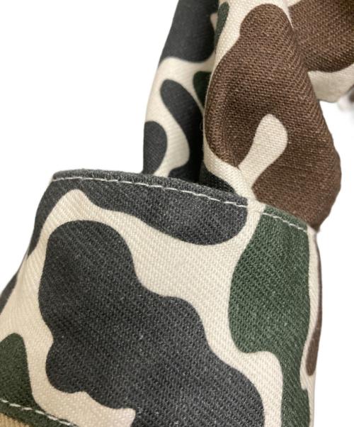 RHC Ron Herman（アールエイチシー ロンハーマン）RHC Ron Herman (アールエイチシー ロンハーマン) JERROD PAHL (ジェロッド ポール) カモ ヴェニス ボタンシャツ カーキ サイズ:Lの古着・服飾アイテム