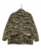 WACKO MARIAワコマリア）の古着「TIGER CAMO FATIGUE JACKET」｜カーキ