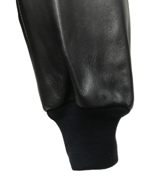 LOEFF（ロエフ）LOEFF (ロエフ) ラムレザー フライトジャケット ブラック サイズ:2の古着・服飾アイテム