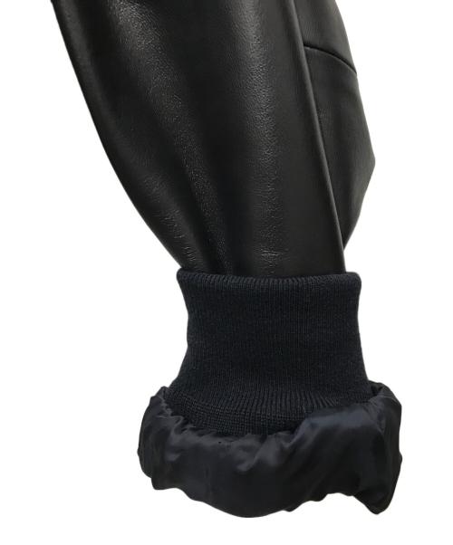 LOEFF（ロエフ）LOEFF (ロエフ) ラムレザー フライトジャケット ブラック サイズ:2の古着・服飾アイテム