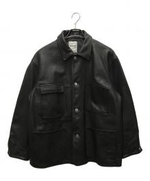 BOWWOW×H BEAUTY&YOUTH（バウワウ×エイチ ビューティー&ユース）の古着「CHORE COAT/カバーオール」｜ブラック