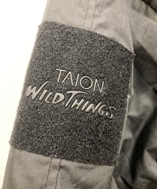 WILD THINGS（ワイルドシングス）WILD THINGS (ワイルドシングス) TAION (タイオン) SHIPS別注ショート モンスター パーカ ブラック サイズ:Sの古着・服飾アイテム