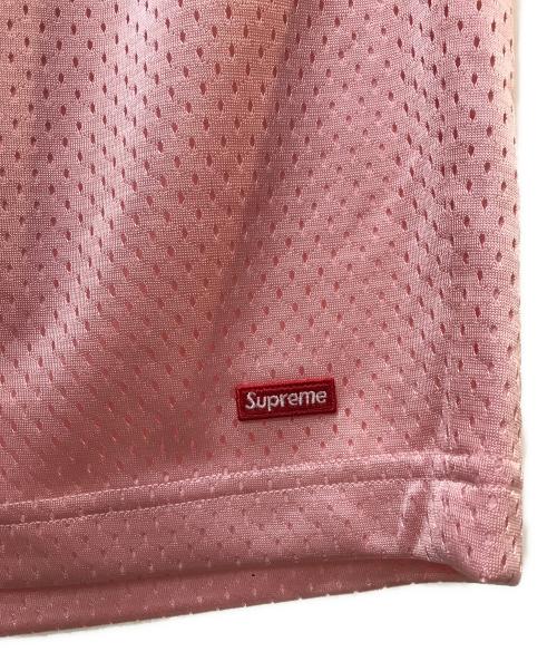 SUPREME（シュプリーム）SUPREME (シュプリーム) Small Box Baggy Mesh Short ピンク サイズ:Mの古着・服飾アイテム