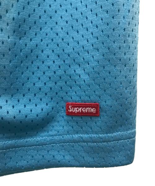 SUPREME（シュプリーム）SUPREME (シュプリーム) Small Box Baggy Mesh Short ブルー サイズ:Mの古着・服飾アイテム