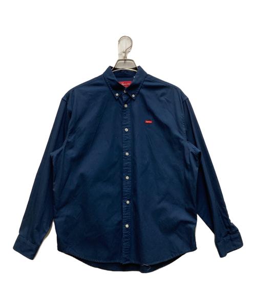 SUPREME（シュプリーム）Supreme (シュプリーム) Small Box Logo Shirt ネイビー サイズ:Mの古着・服飾アイテム