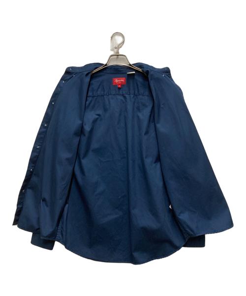SUPREME（シュプリーム）Supreme (シュプリーム) Small Box Logo Shirt ネイビー サイズ:Mの古着・服飾アイテム