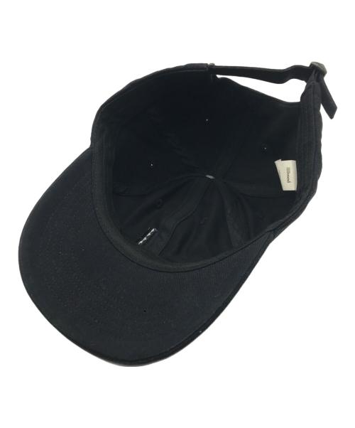 JJJJound（ジョウンド）JJJJound (ジョウンド) ロゴキャップ ブラックの古着・服飾アイテム