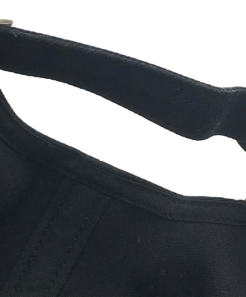 JJJJound（ジョウンド）JJJJound (ジョウンド) ロゴキャップ ブラックの古着・服飾アイテム