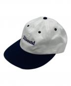 JJJJoundジョウンド）の古着「2Tone JJJJound Brand Cap」｜ホワイト×ネイビー