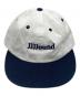 JJJJound (ジョウンド) 2Tone JJJJound Brand Cap ホワイト×ネイビー：13000円