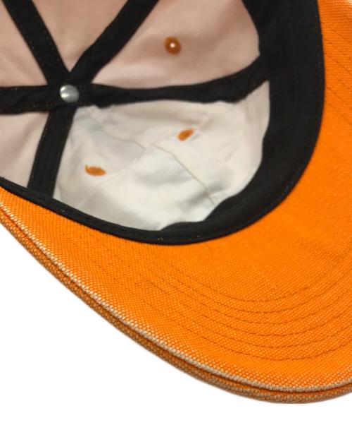 SUPREME（シュプリーム）Supreme (シュプリーム) Canvas S Logo 6 Panel CAP オレンジの古着・服飾アイテム
