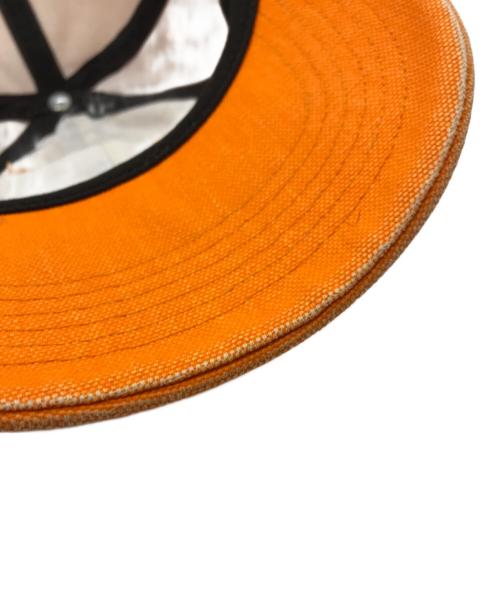 SUPREME（シュプリーム）Supreme (シュプリーム) Canvas S Logo 6 Panel CAP オレンジの古着・服飾アイテム