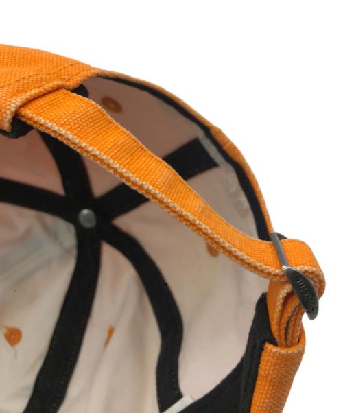 SUPREME（シュプリーム）Supreme (シュプリーム) Canvas S Logo 6 Panel CAP オレンジの古着・服飾アイテム