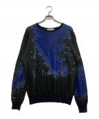 TOGA VIRILISトーガ ビリリース）の古着「デザインニット」｜ネイビー