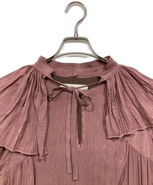 ANOGH（アノフ）ANOGH (アノフ) 長袖ワンピース パープル サイズ:FREEの古着・服飾アイテム