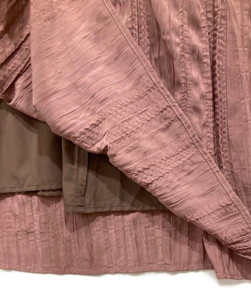 ANOGH（アノフ）ANOGH (アノフ) 長袖ワンピース パープル サイズ:FREEの古着・服飾アイテム