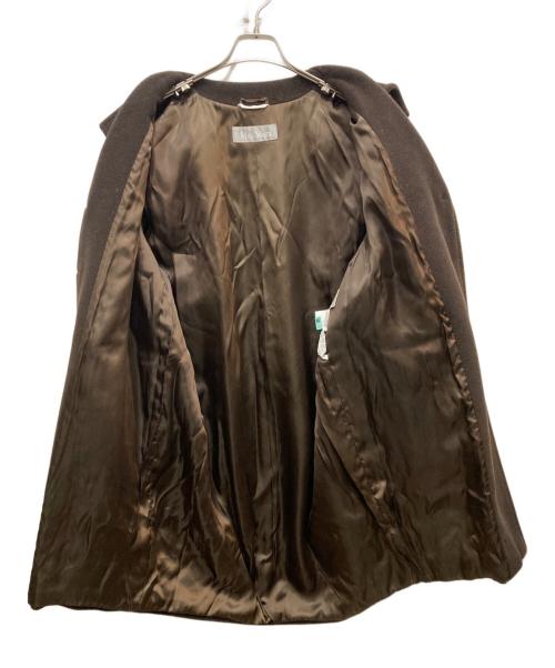 MaxMara（マックスマーラ）MaxMara (マックスマーラ) ウールチェスターコート ブラウン サイズ:38の古着・服飾アイテム