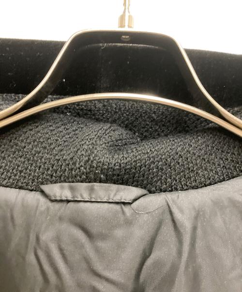 EMPORIO ARMANI（エンポリオ アルマーニ）EMPORIO ARMANI (エンポリオアルマーニ) ベロアフードジャケット ブラック サイズ:不明の古着・服飾アイテム