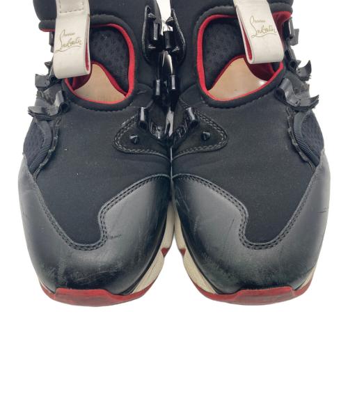 Christian Louboutin（クリスチャン・ルブタン）Christian Louboutin (クリスチャン・ルブタン) RED RUNNER ブラック サイズ:43の古着・服飾アイテム