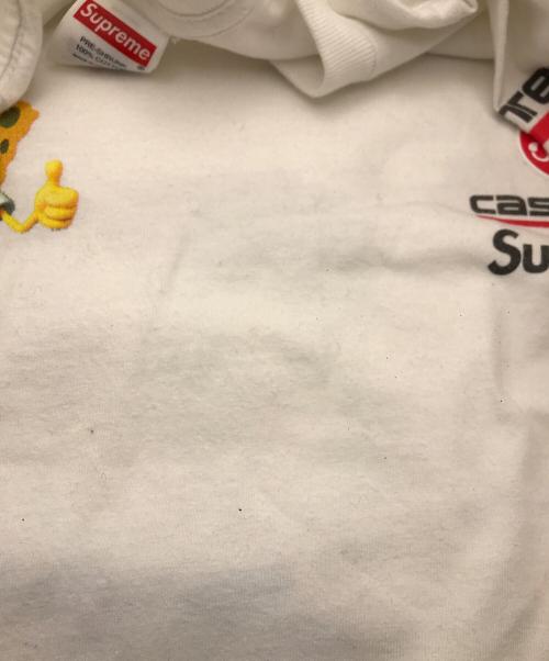 SUPREME（シュプリーム）Supreme (シュプリーム) SpongeBob Castelli Racing L/S Tee ホワイト サイズ:Mの古着・服飾アイテム