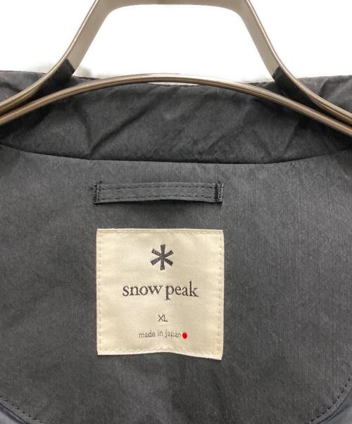 Snow peak（スノーピーク）Snow peak (スノーピーク) C/N Down Jacket ブラック サイズ:XLの古着・服飾アイテム